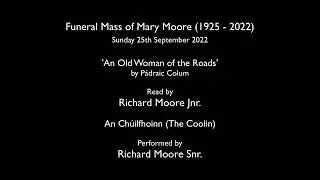 'An Old Woman of the Roads' / An Chúilfhoinn (The Coolin)