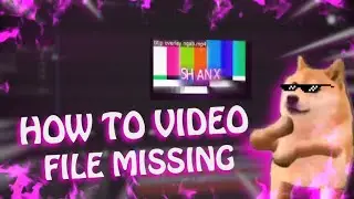 Tutorial How To Video File Missing In After Effect