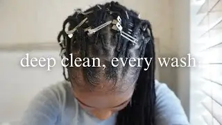 How to wash locs PROPERLY.