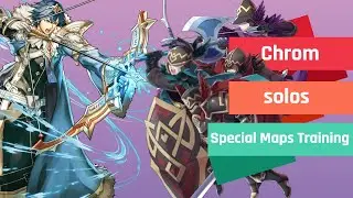Legendary Chrom goes into Special Maps training solo - Fire Emblem Heroes