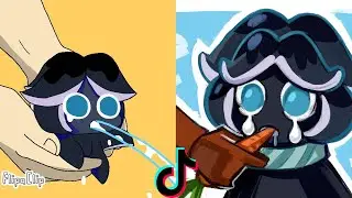 Squid Ink Cookie - Cookie Run : Kingdom 💙 TikTok Compilation 🍪#93