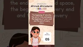 Adivina Adivinanza ✨ in English! Are you ready?  #shorts #adivinanza
