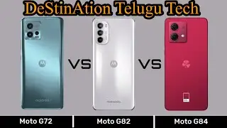 Moto G84 vs Moto G82 vs Moto G72 “full specifications comparison” #tech #telugu #mobile #comparison