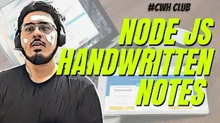 Node JS Handwritten notes |Code with Harry Lecture