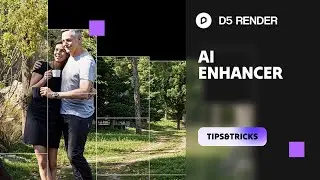 Built-in AI Enhancer in 3D Rendering | Material, Lighting, Character Model AI Enhancement