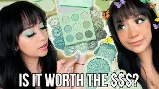 NEW Colourpop Freshly Minted Collection Review, Swatches + EASY Eyeshadow Tutorial!
