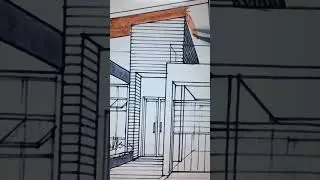 Bungalow house design. #architecture #architecturedesign#house#housedesign#tutorials #architectlife