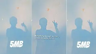 PRESET AM🎟️ BUCIN AESTHETIC🍁PAKE POTO KAMU📸SOUND VIRAL TIKTOK!