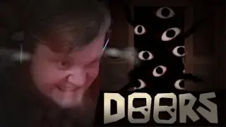 Вангоу впервые играет в DOORS | ROBLOX