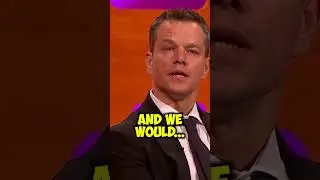 Matt Damon Tells Hilarious Story About His Time At School With Ben Affleck😂😂