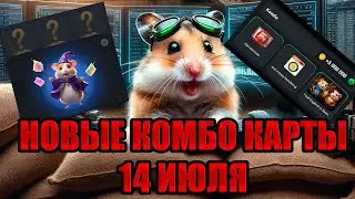 14 июля новое комбо Хамстер Комбат | 5000000 МОНЕТ НА БАЛАНС HAMSTER KOMBAT комбо карты 14.07