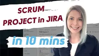 JIRA - How To Setup A Scrum Project QUICKLY