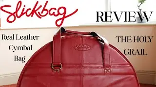 Ultimate Slickbag Leather Cymbal Bag Review | Best High Quality Drum Gear for Drummers!