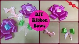 DIY ribbon bows