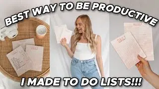 Best Way To Be PRODUCTIVE In School | HUGE ANNOUNCEMENT