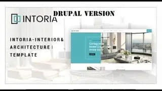 Intoria - Interior & Architecture Drupal 8 Theme | Themeforest Templates