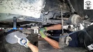 dodge durango - replacing bushing lower control arm