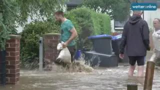 Hochwasser: Katastrophenalarm im Harz (26.07.2017)