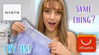 TESTING REAL VS ALIEXPRESS NVGTN | TRY-ON