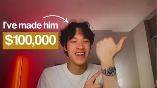 How I helped this 19 year old make $100k with his consulting business