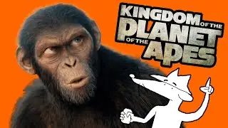 Kingdom of the Planet of the Apes Spanks the Monkey Hard