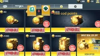 How to get free cod points  in call of duty mobile