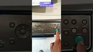Reset drum - máy photocopy Xerox DocuCentre S2320 #shorts