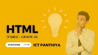 HMTL Table(Grade 10)