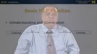Lecture 1 — Introduction - Natural Language Processing | University of Michigan