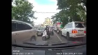 Cambodia Road Rage