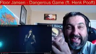 First Time Reaction to Floor Jansen - Dangerous Game (ft. Henk Poort) (Live)