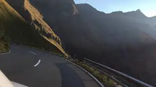Grossglockner High Alpine Road on sunset (Großglockner Hochalpenstraße)