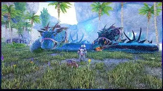 Ark Elemental Day #19 We Summon the Fen and Vapor Basilisk's and take on the night reapers.