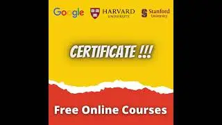 Top Free Courses with Certificates