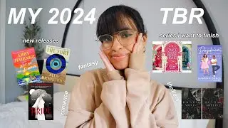 anticipated reads for 2024: new releases, series i'm currently in the middle of & more! *2024 TBR*