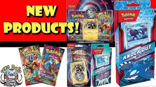 New Pokémon TCG Products Revealed! Phantasmal Flames Blister! Knockout Collection (Pokemon TCG News)