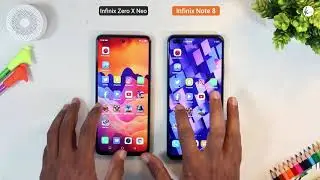 Infinix Zero X Neo Vs Infinix Note 8 SPEED TEST - Helio G95 Vs Helio G80