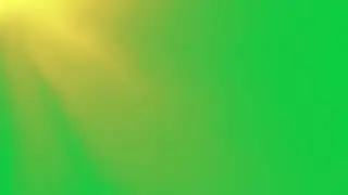 Yellow Light Corner Glow Effect | Green Screen Animation