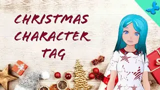 Authortube Christmas Character Tag | Vlogmas Day 16 | Authortube