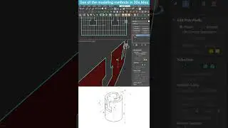 Modeling Technique: Creating a Perforated Cylindrical Object in 3ds Max 