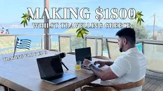 I Made $1800 As A Trader Whilst Travelling Greece | Trading Vlog EP 3