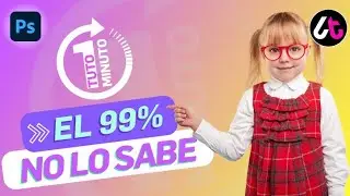 Cómo CORREGIR o AJUSTAR el COLOR de una FOTOGRAFÍA en Photoshop | ⏱ Tutorial en 1 minuto