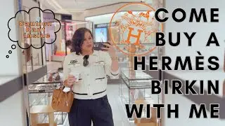 COME BUY A HERMÈS BIRKIN WITH ME!! VLOG | Jerusha Couture