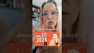 Crear vínculos o links en Illustrator 2024. 