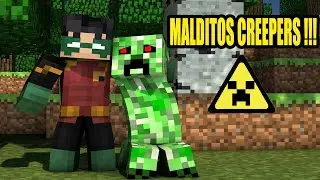 CANSADO de ESTO !! Decido HACER una GRANJA de CREEPERS Minecraft SURVIVAL TECNICO #3