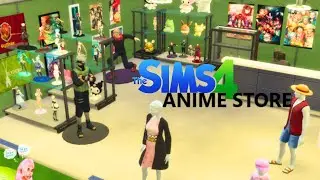 Sims 4 ANIME Retail Store