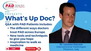 What's Up Doc: Interventional Radiologist Dr. Lorenzo Patrone