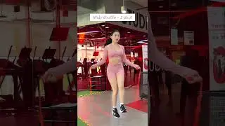 Kết hợp nhảy dây và cardio để buổi tập thú vị hơn nhé mọi người #tranglefitness #fitnessgiamcam