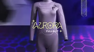 Aurora Fullsuit 3/2mm Front-zip