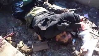 (+18) Авто с раненными бойцами ВСУ, подорвалась на мине